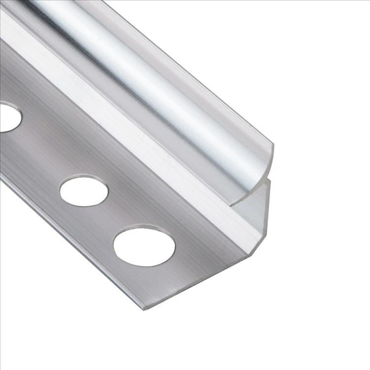 SMA Aluminum Tile Edge Trim Profiles Free Sample OEM Logo Different Shapes Accessories For Decoration