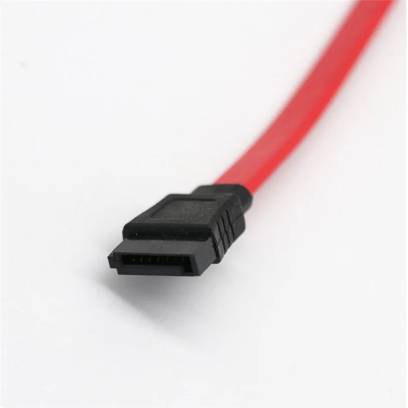 Serial ATA III 100cm data cable Straight SATA III Hard Disk Cable 6.0 Gbps,7pin Female to Female Data Cable with Locking Latch