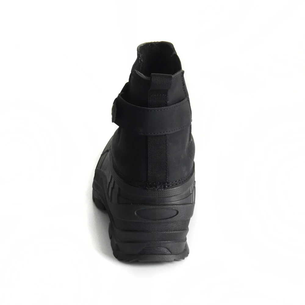 High Quality Black Ankle Bootie Waterproof Keep Warm Bean Duck Snow Boots For Women