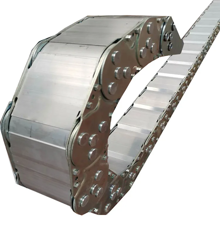 Heavy Loading Wire Tracking Cable Steel Drag Chain Links