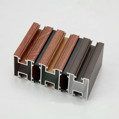 
SHENGXIN 6063 t5 wood color finished aluminium tubes/pipe profiles/ rectangular alumino  (62398903729)