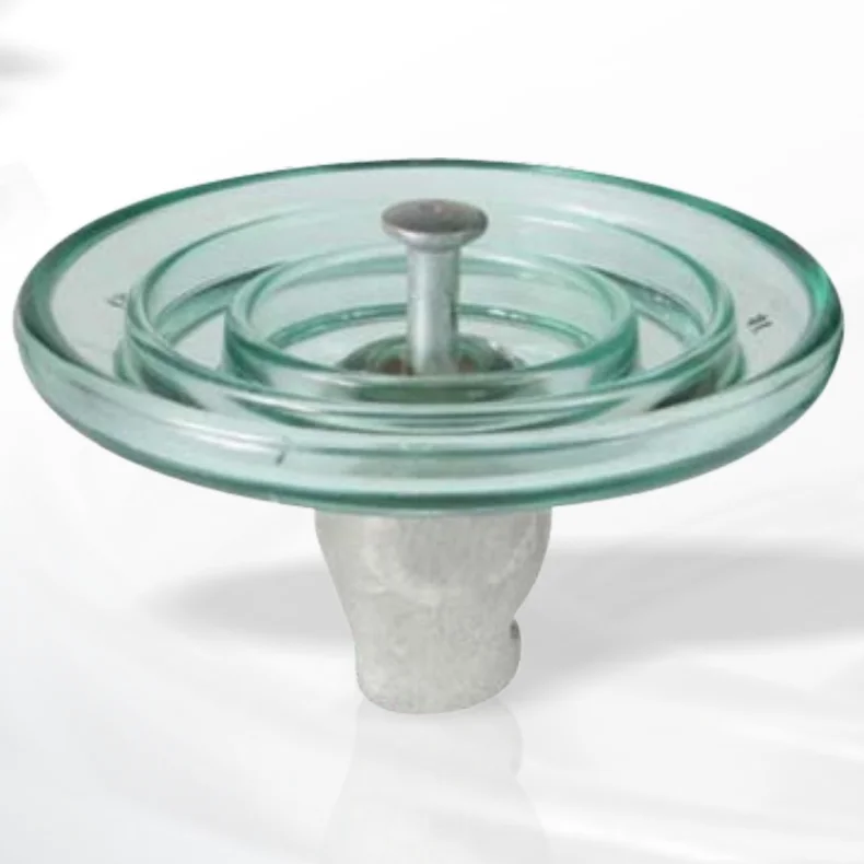 composite pin suspension insulators glass electrical insulator fittings for high voltage disc insulator string