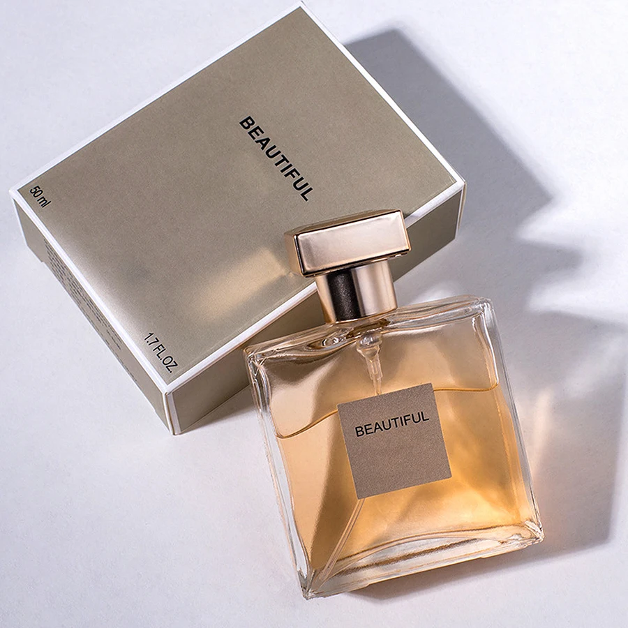 wholesale square fragrance spray bottle heavy bottom 30ml 50ml luxury flat glass perfume bottle