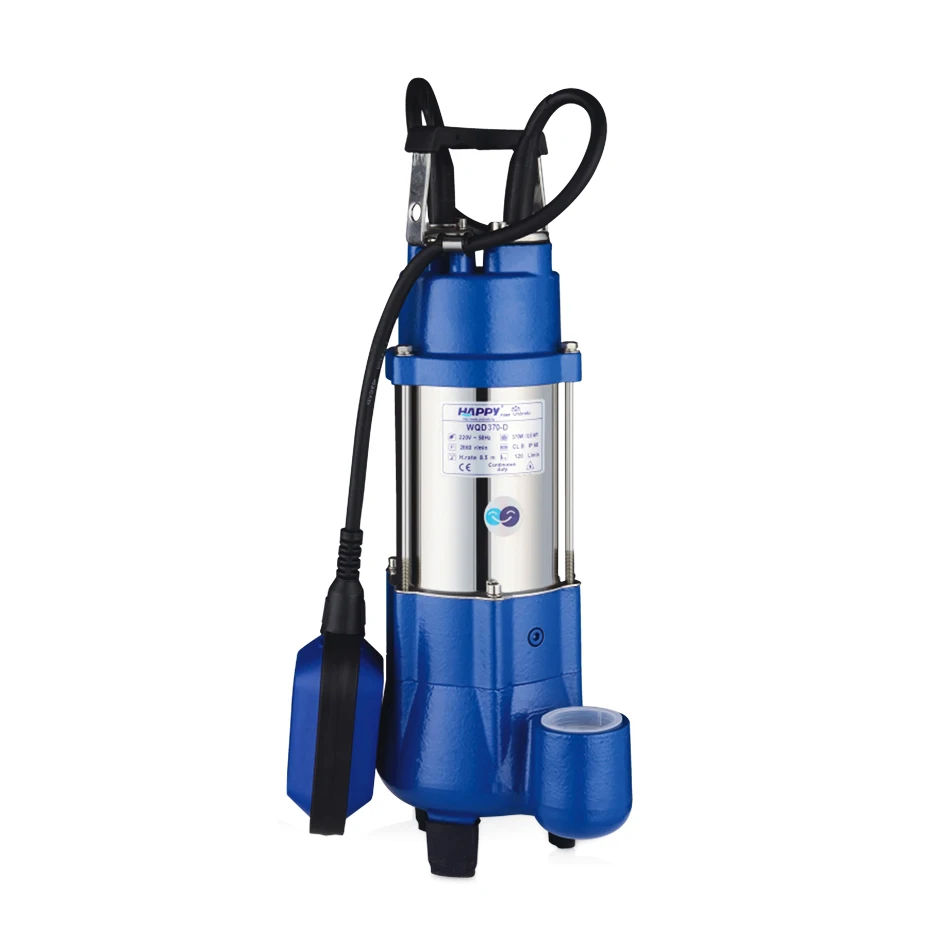 Счастливый 220V новый тип канализации 0.5hp водный насос/погружной насос