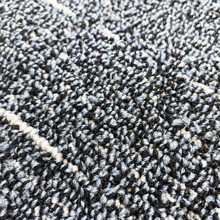 Factory Price 50*50 Tile Carpet 100% BCFPP Material PVC Backing Noise Proof Fire Resistant Office Floor Carpet