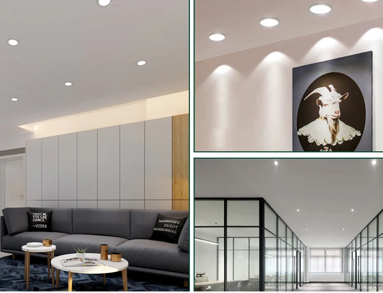 Zhongshan factory GU10 MR16 Fixtures Halogen LED Spot light Trims Aluminum Spotlight Housing Frame