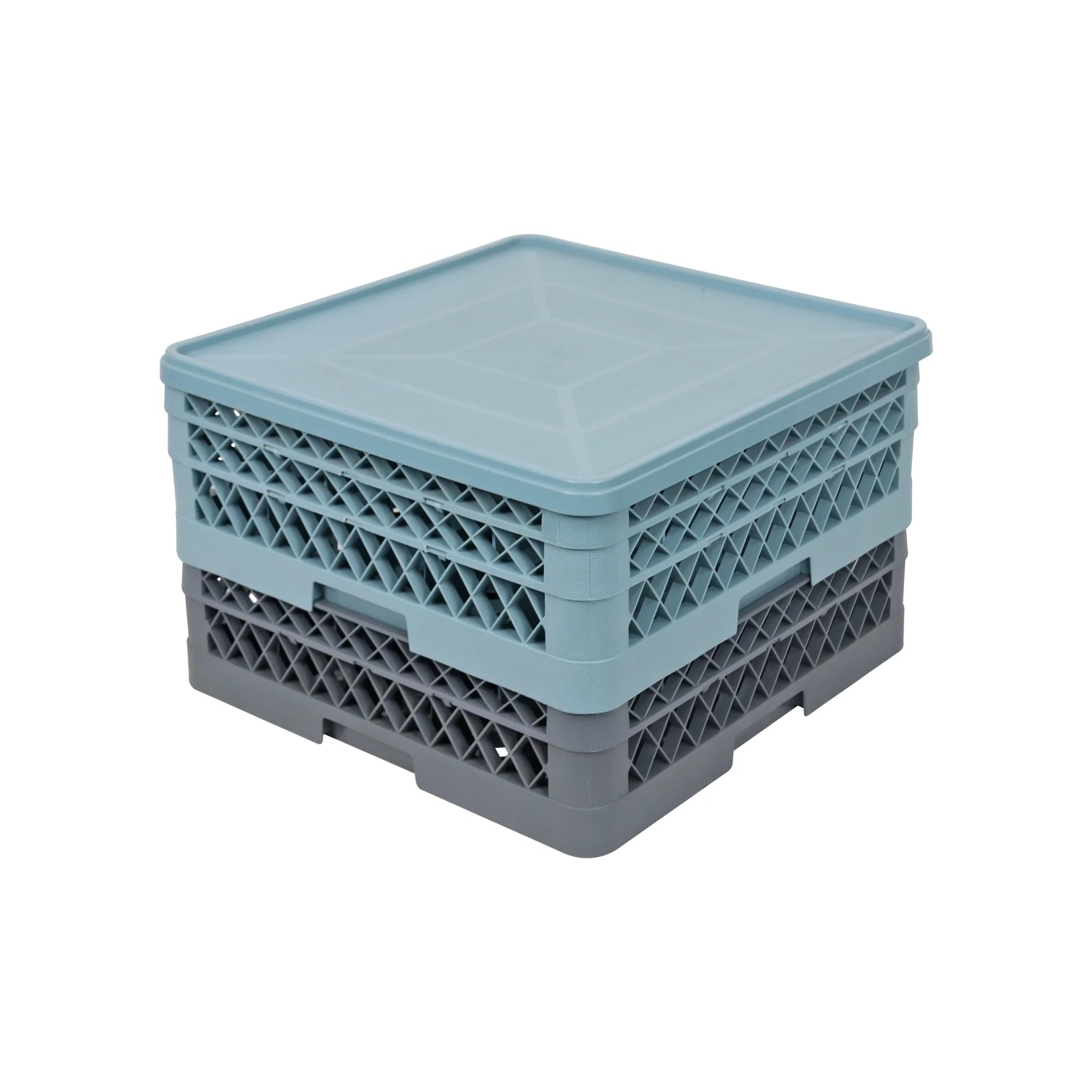QS 25 Compartment Restaurant Kitchen Dishwasher Rack Plastic Dishwasher Basket Glass Rack