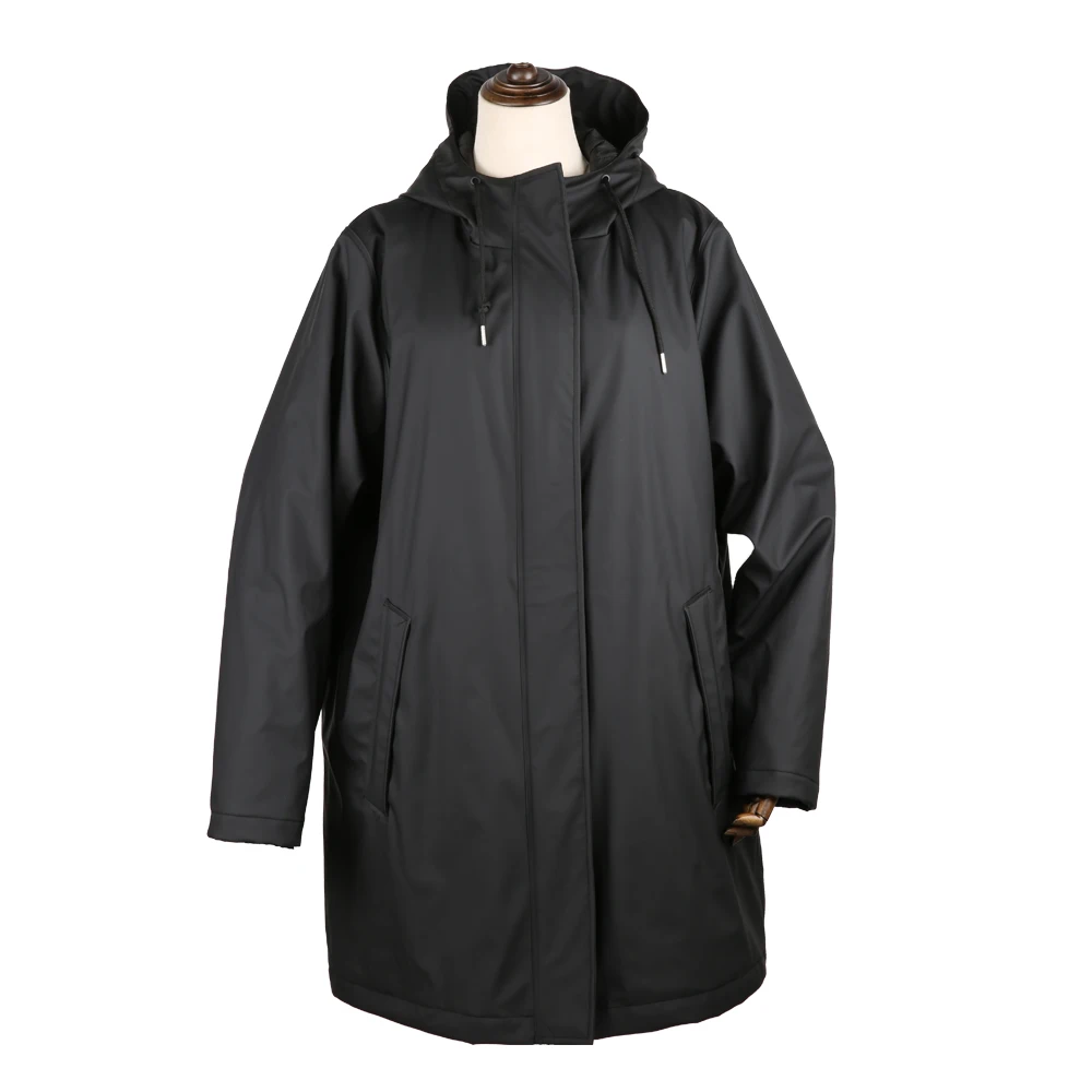 2023 Coated Long PU padded Jacket