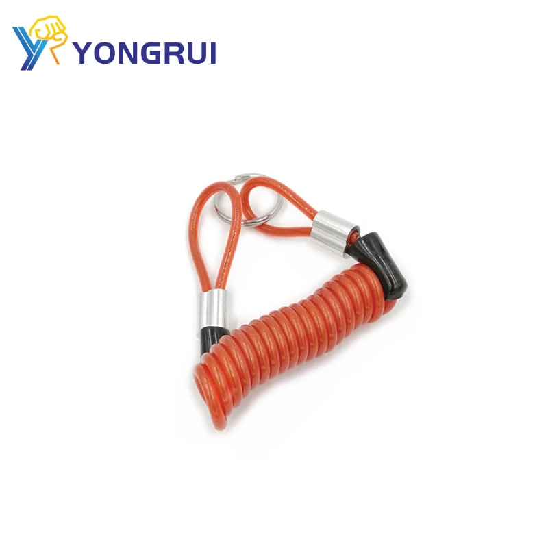 Custom Retractable Tool Lanyard Tether Security Cable Suspension Kit For Fishing