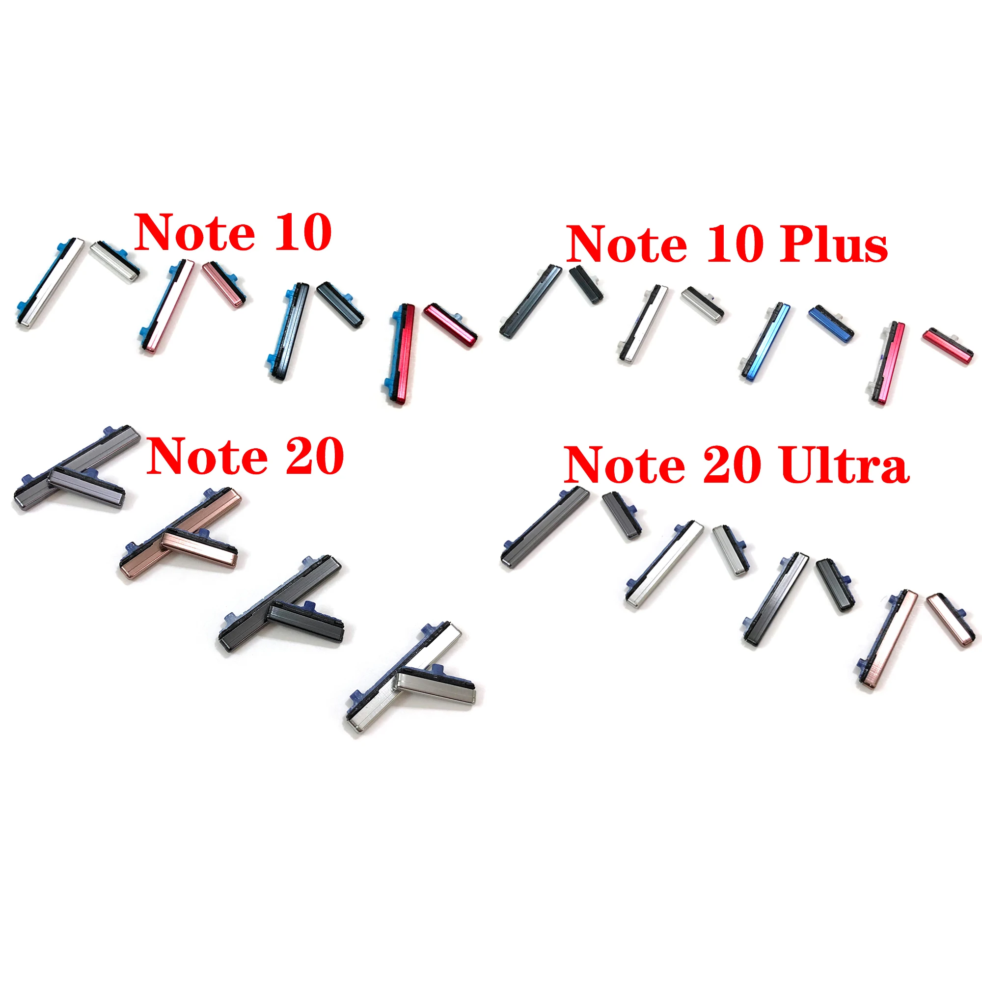 Power On Off Switch Volume Side Button Key for Samsung Note 8 9 10 20 Plus Ultra N970F