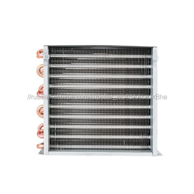 ребристый теплообменник типа воздух-вода