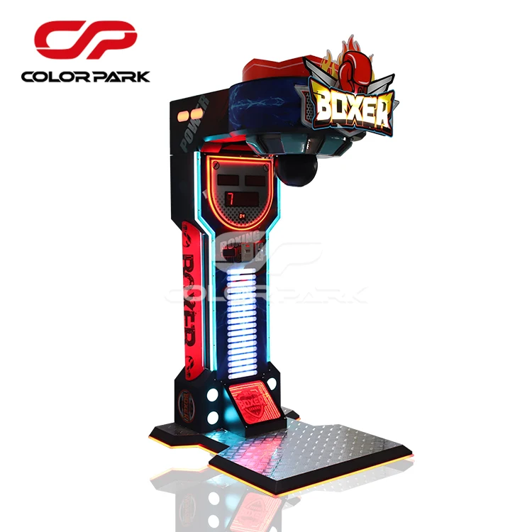 Street Amusement Boxing Punch Machine Arcade Punching Machine Outdoor Ultimate Big Punch Boxing Game Machine
