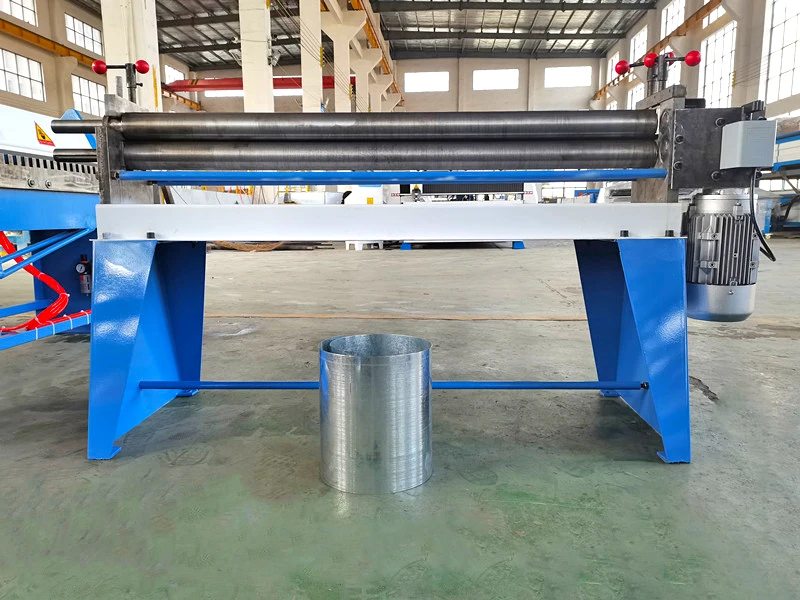 BYFOCNC Electric three roller beading machine sheet metal rolling machine