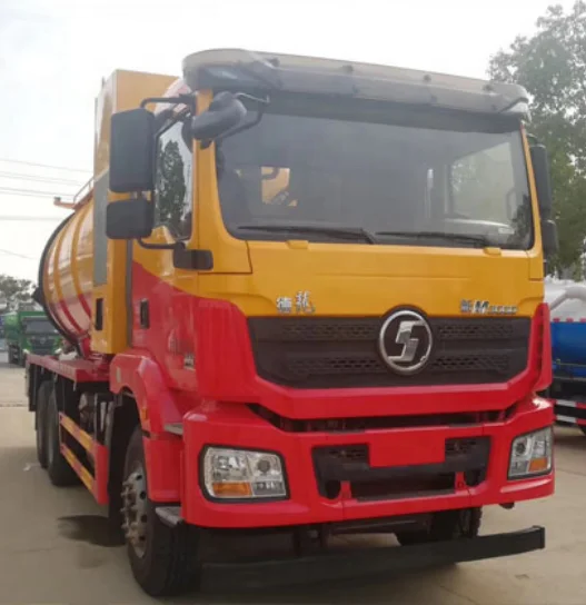 high-pressure sewer suction vehicle