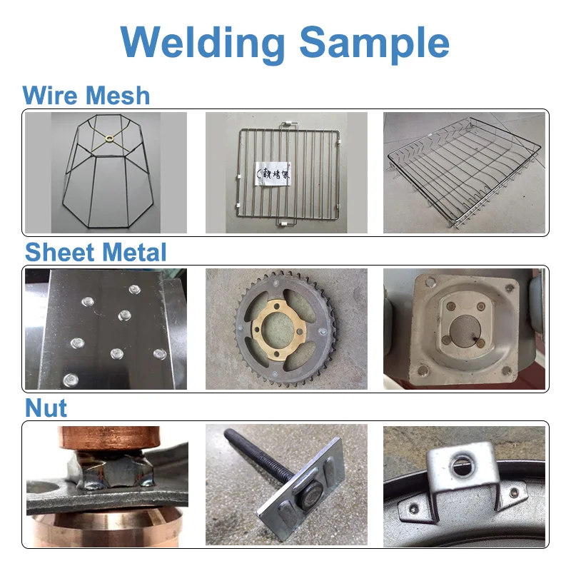 Air filter net gaskets contact spot welding machine