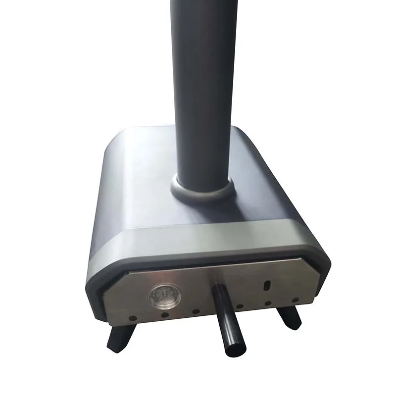 Factory Outlet 13 Inch Portable Pellet Pizza Oven Outdoor Wood Fired Pull Out With Thermometer