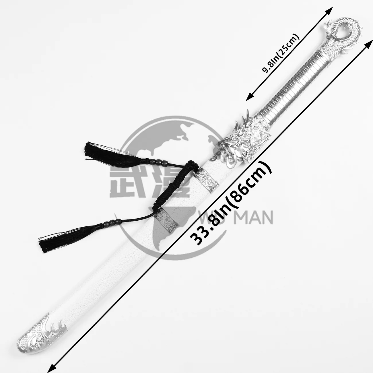 34 Inch Adult Traditional Movie martial arts prop wooden sword for cosplay