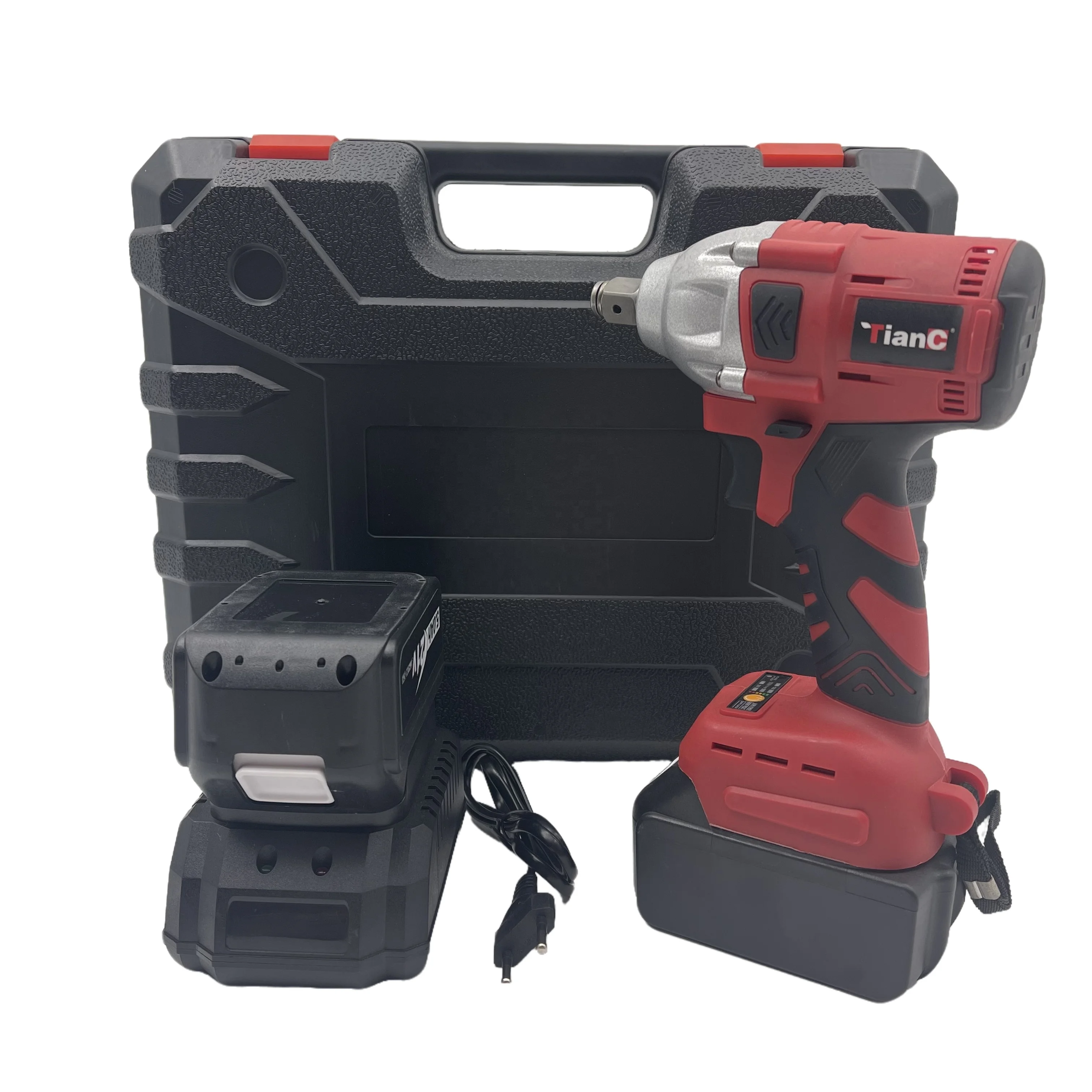 Long Working Time Cordless Impact Wrench Brushless Power Wrench Cordless Impact Portable Impact Wrench