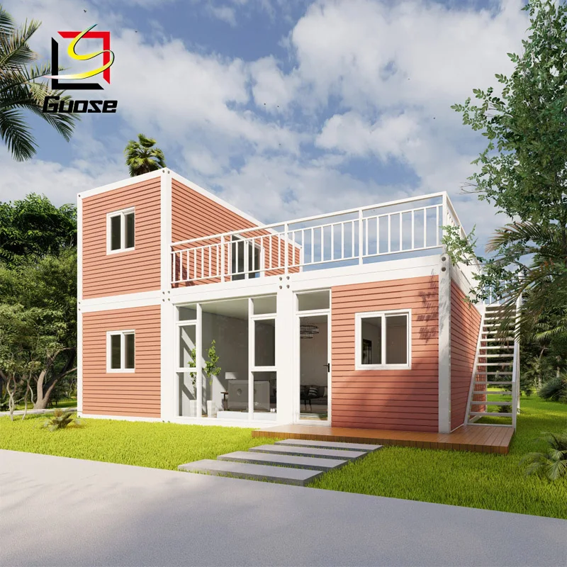 40 Hq 3 Bedroom Furnished Mobile 2 Storey Hotel Office Building China Expandable Container House for Australia