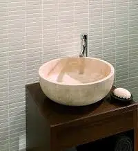 Customized Marble Wash Basin Sculpture Granite Stone Sink