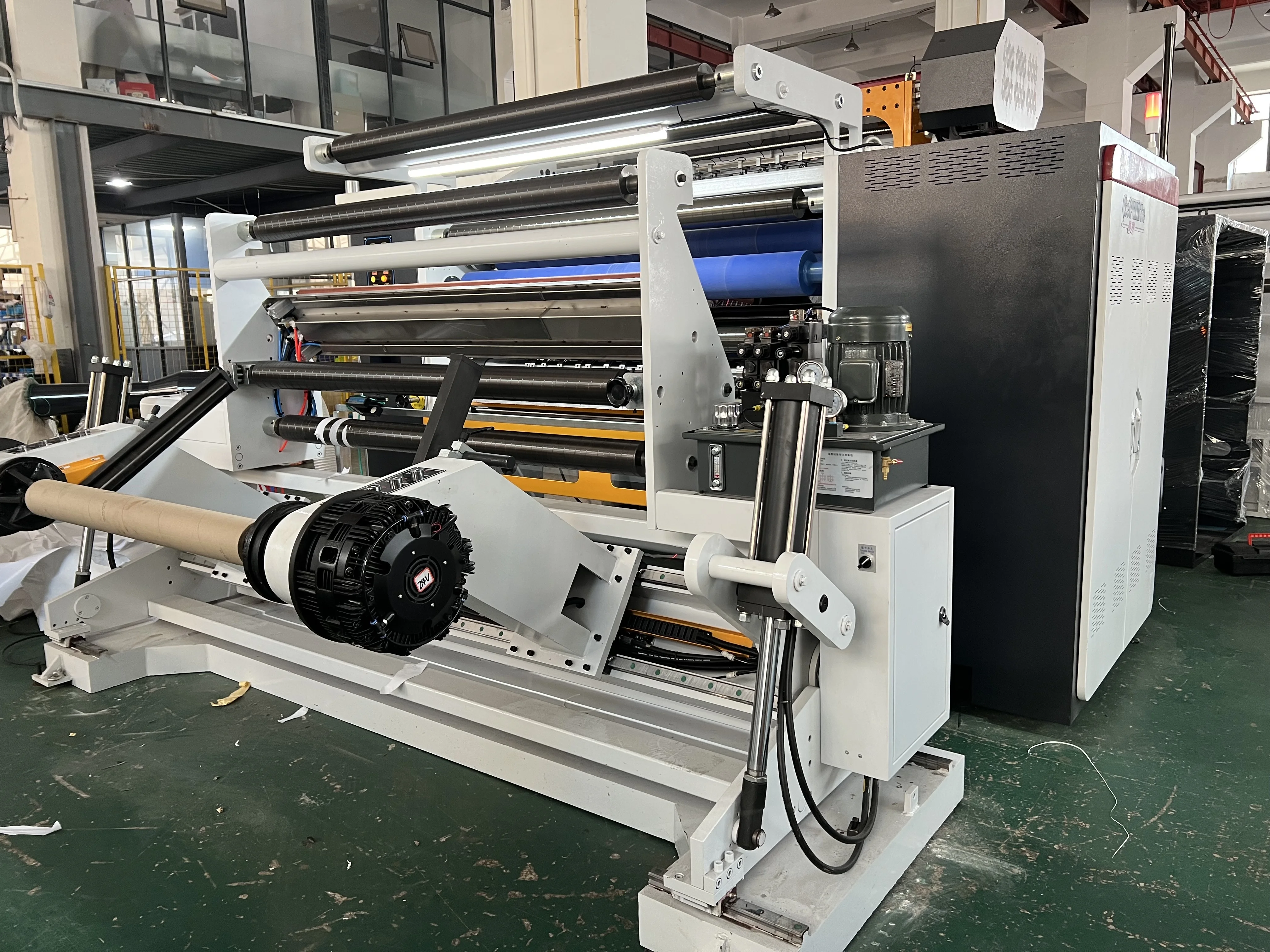 HK-1600GPC  paper cutter and rewinder machine  Paper Slitting Rewinding Machine