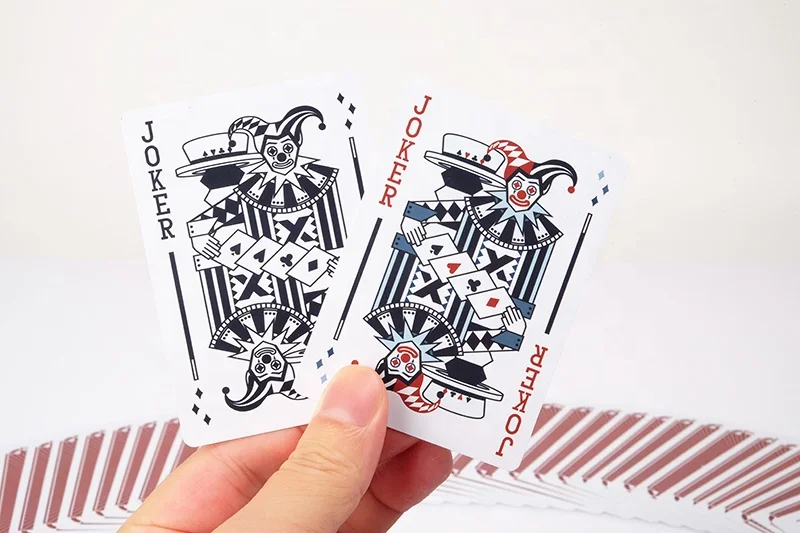 100% Plastic Poker Custom Waterproof Clear Cheap Playing Cards