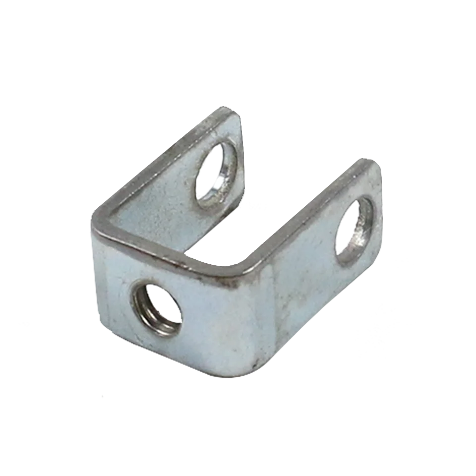 OEM fabrication stamped zinc plated U-shape bracket