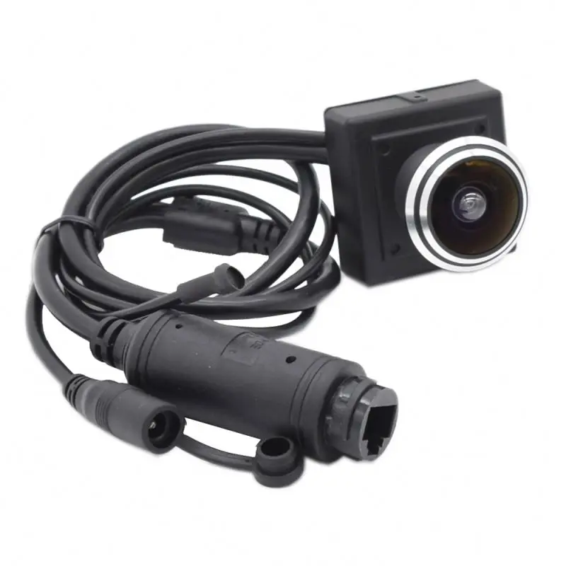 5.0Megapixel 5MP Hd Ip Camera 185Degree 1.78mm Fisheye Lens POE Miniature Door Ip Camera 4K 8MP IMX307