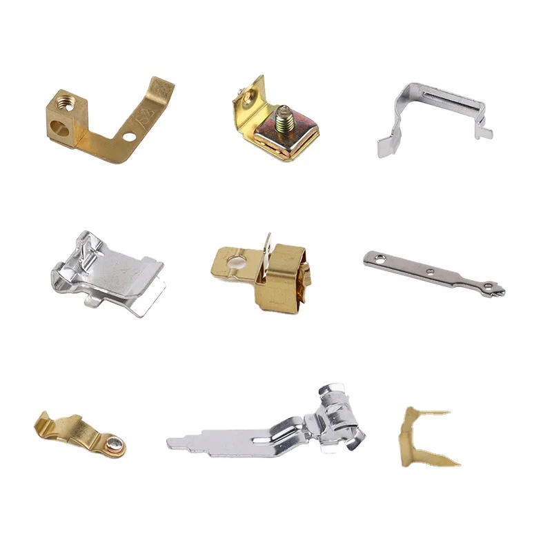 OEM high quality and precision custom  brass metal stamping contact pin