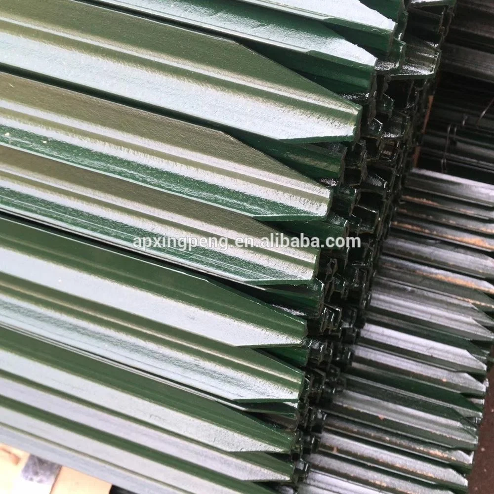 Cheap 1.33lb/ft 7 ft metal t bar fence post