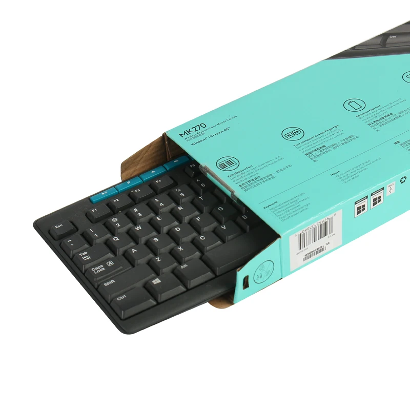 Custom Logo Flat Corrugated Box For Logitech Keyboard Packaging Box