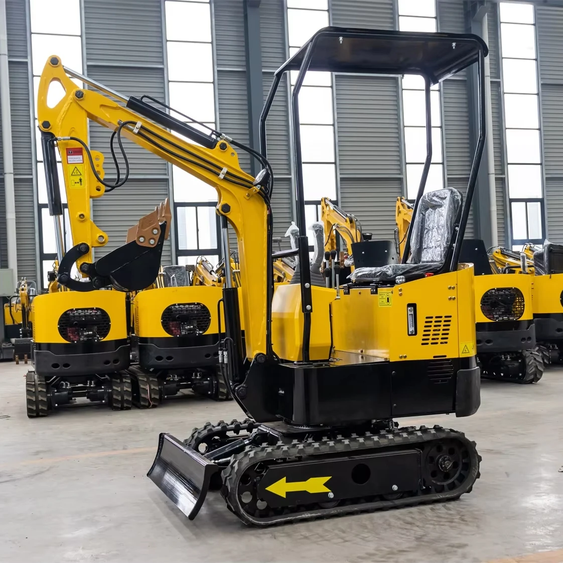 Mini excavator for farm construction engineering garden gasoline diesel excavator sale price