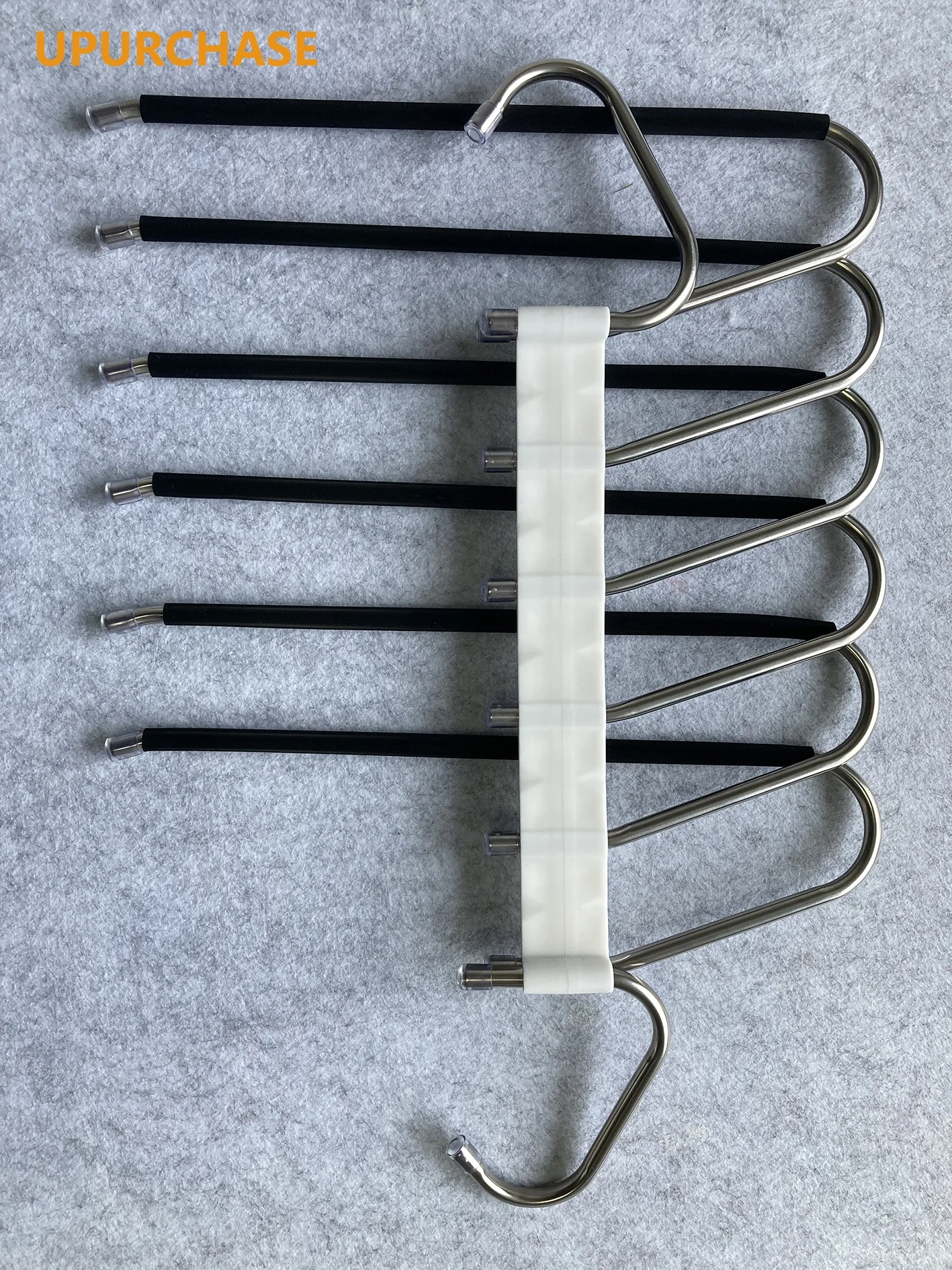 Pants Hangers Multifunctional Pants Rack Hanger Collapsible Pant Organizer for Closet Jean Trouser Scarf Hangers for Men Women