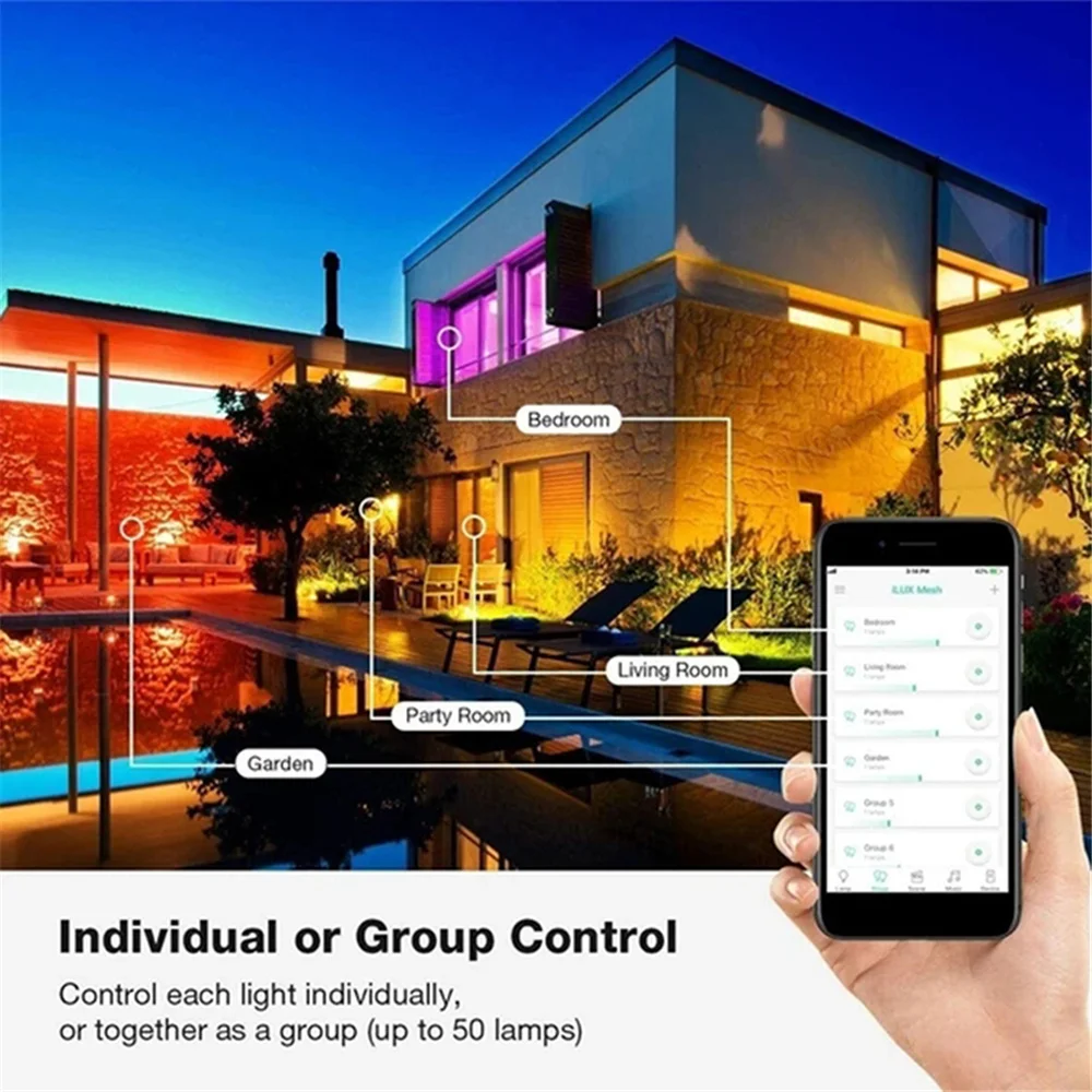 USB LED String Light Bluetooth App Control String Lights Lamp Waterproof Outdoor Fairy Lights for Christmas Tree Decoration