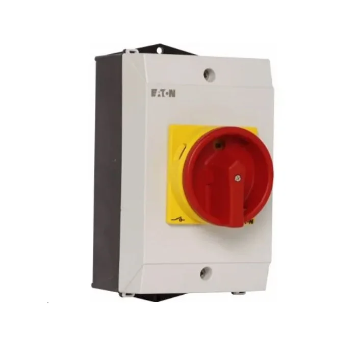 Brand New Ea-ton P1-25/I2/SVB-SW/HI11 Main switch P1 25A surface mounting 3 pole 1 N/O 1 N/C STOP function Good Price