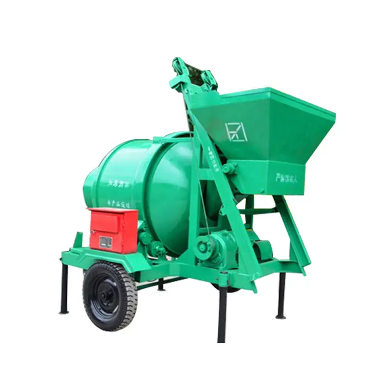 Concrete Mixer Jzc500 Drum Type Tipping Bucket Mixer 500L Fully Automatic Cement Mortar Mixer For Construction Sites