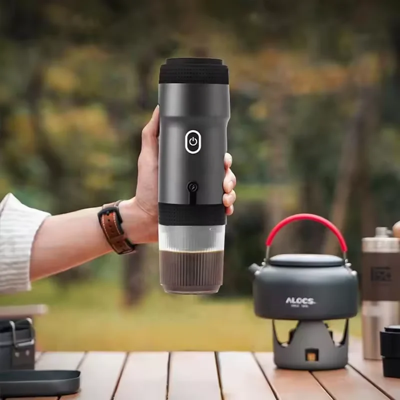 Travel Outdoor 15 20Bar Portable Usb Coffee Maker Machine Drop Shipping Capsule Ground Press Small Coffee Maker for Coffee Lover