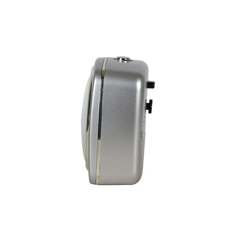 iMSH BB07507 Quartz analog alarm clocks awake table bedside wecker despertador desktop light alarm clock custom square