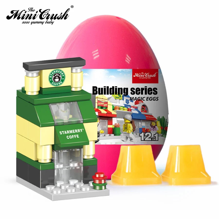 Lovely Toy Children Surprise Carton Egg Toys For Kids