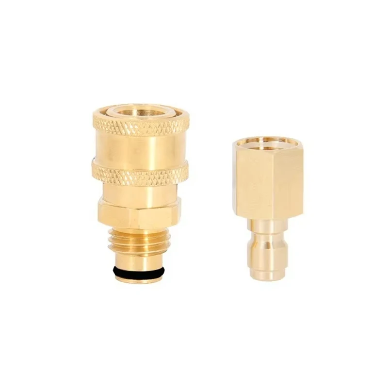 Lingzhen High pressure cleaning machine 1/4 quick connector plastic water gun adapter set