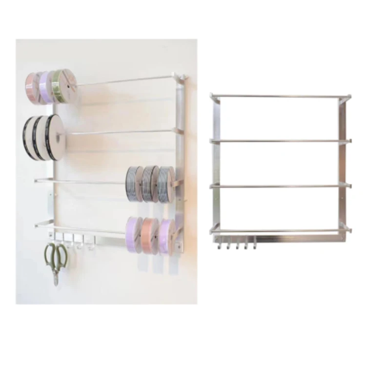 JH-Mech Black High Durability Steel Cable Caddy Safety Folding Wire Spool Holder Folding Wire Spool Holder