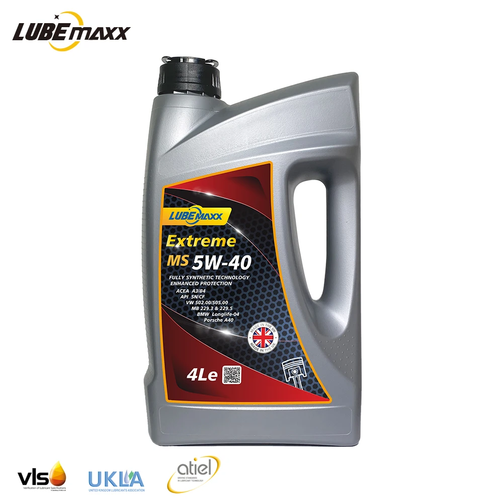 Extreme MS SAE 5W40  motor oil fully synthetic engine oil