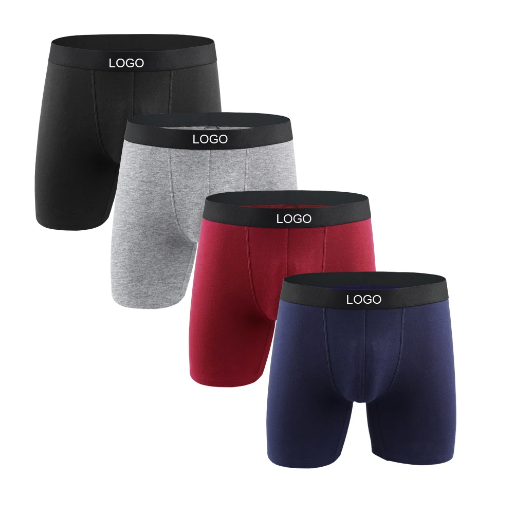 
 china male underwear brand private label custom logo blank boxer short brief for men boxer shorts mens underwear  