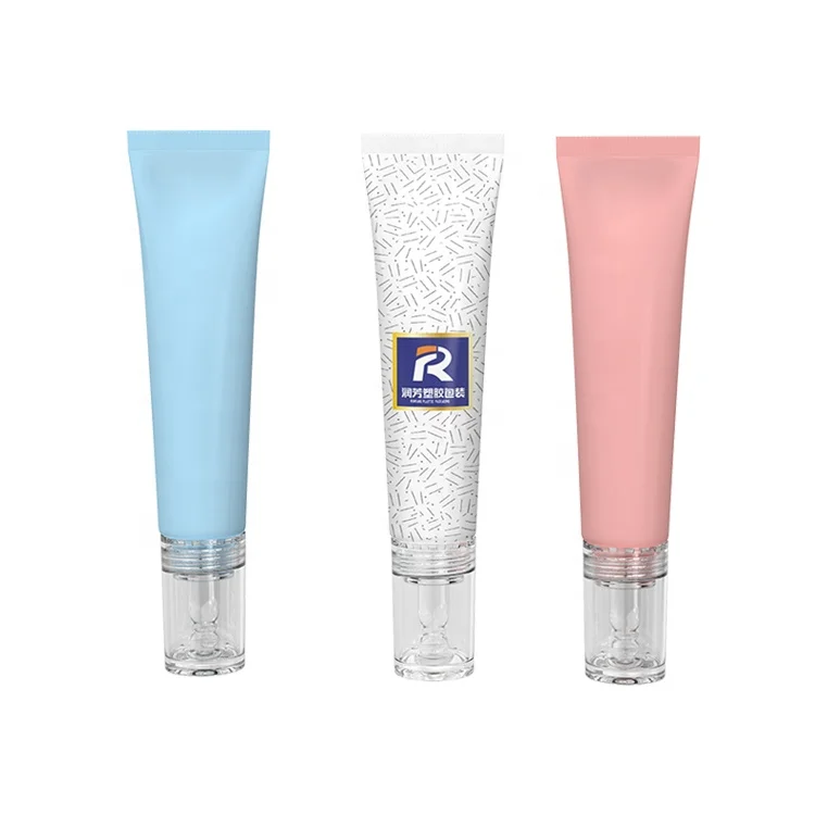 Custom Wholesale Cosmetic Packaging Tubes 5 Layer Empty Cosmetic Plastic Shower Eye Cream Tube Hose