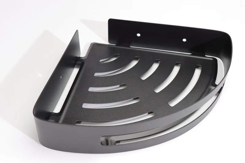 WEKIS Bathroom Extendable 3 Tier Organizer Adhesive Storage Racks Stainless Wall Mounted Shower Caddy Corner Shelf