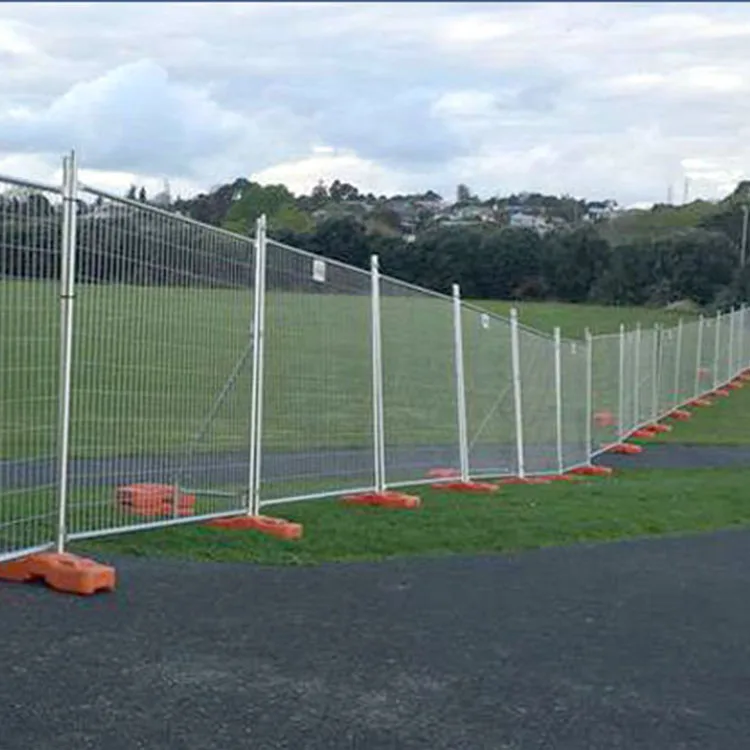 site fencing China factory AU/EU market hot dip galvanized construction pool activity safety temporary perimeter fence panels