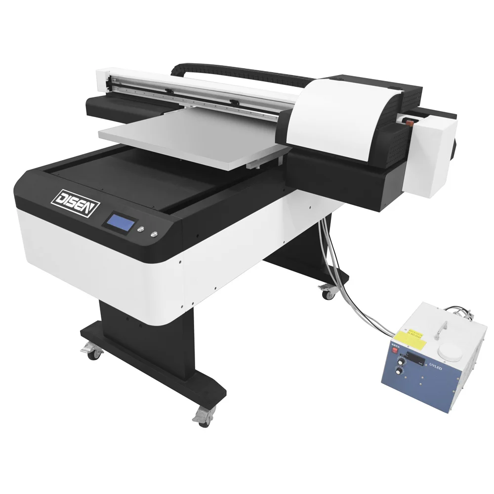 reasonable price small uv flatbed printer printing machine uv led flatbed printer 9060 size desktop flatbed uv printer
