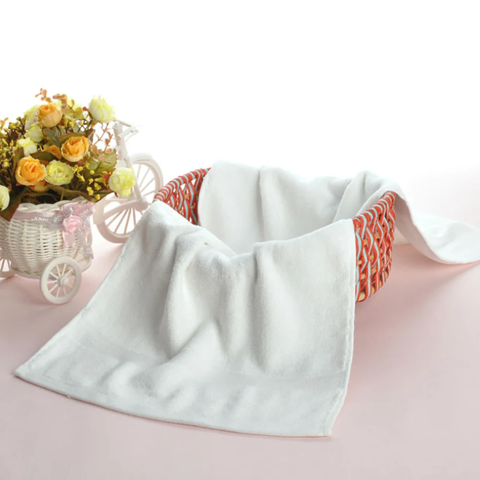 blank heat transfer printing sublimation big microfiber towels with logos