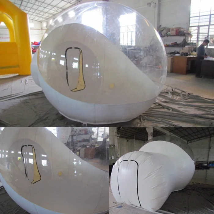 2021 factory price clear bubble dome Inflatable outdoor camping tent bubble beach hotel tent