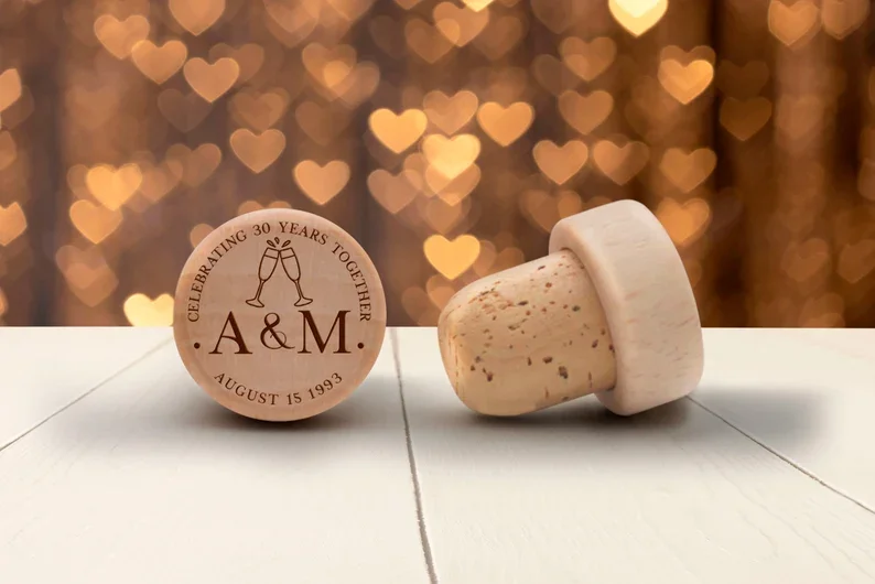 Luxury Customized Wine Stopper Luxury T-shape Cork Non-refillable Cap Refillable wood bottle Stopper wood T-Shape Wine cork